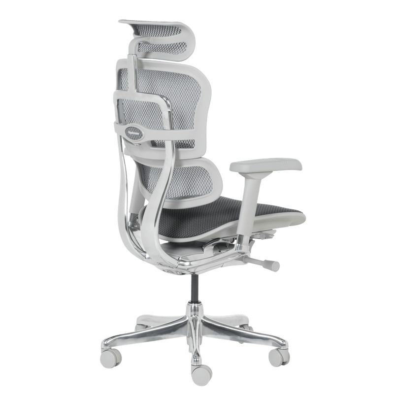 Ергономичен стол Ergohuman Elite 2 дамаска сив-сива рамка